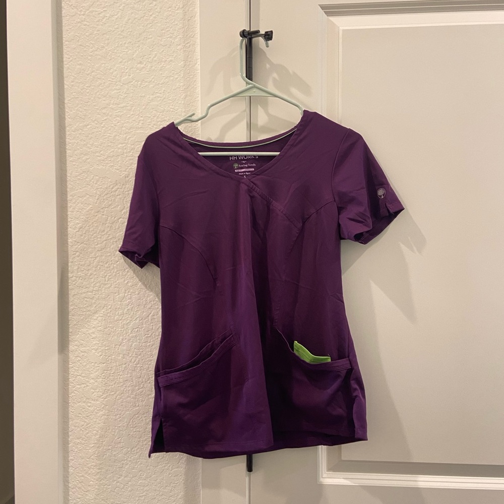 HH works scrub top